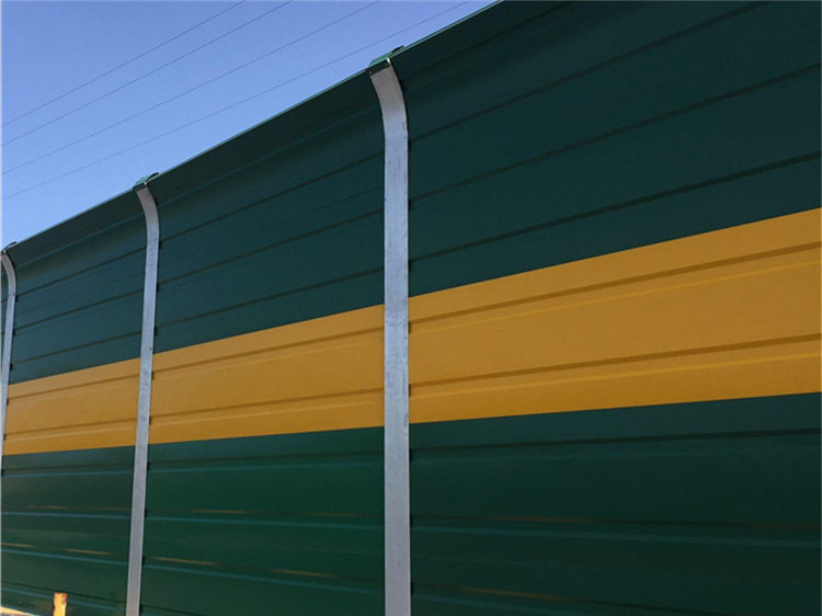 顶部弧形声屏障